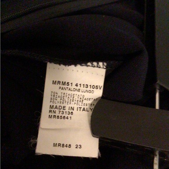 MARINA RINALDI Pants SZ 29 Made In Italy - Picture 7 of 10